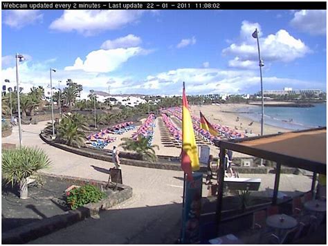 costa teguise webcam|More.